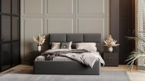 Спальный гарнитур «Стелла» стандартный Серый вулкан, Фон серый, Экомех Barni Grey в Нягани - nyagan.mebel-tymen.ru | фото