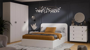 Спальный гарнитур «Тиффани» №3 Белый Жемчуг, Белый софт в Нягани - nyagan.mebel-tymen.ru | фото