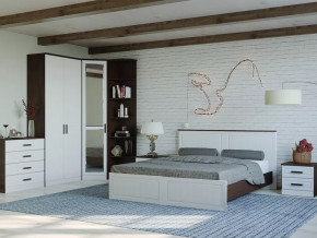 Спальный гарнитур Венеция-1 Венге/Белое дерево в Нягани - nyagan.mebel-tymen.ru | фото