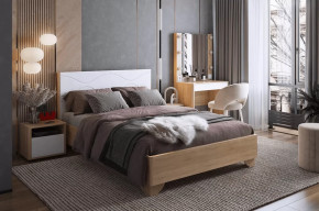 Спальный гарнитур Зара К4 дуб сонома/белый в Нягани - nyagan.mebel-tymen.ru | фото