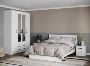 Спальня "Асти" Микон (Белый) в Нягани - nyagan.mebel-tymen.ru | фото