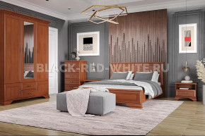 Спальня Kentaki каштан в Нягани - nyagan.mebel-tymen.ru | фото