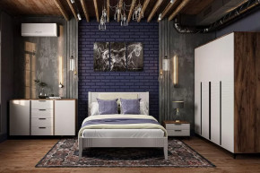 Спальня модульная Брента Жемчуг в Нягани - nyagan.mebel-tymen.ru | фото