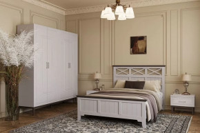 Спальня модульная Гориция Персидский жемчуг/Лак Льняной в Нягани - nyagan.mebel-tymen.ru | фото