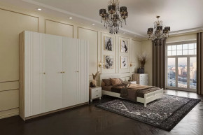 Спальня модульная Ланзетти Жемчуг в Нягани - nyagan.mebel-tymen.ru | фото