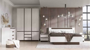 Спальня серия Бостон анкор светлый в Нягани - nyagan.mebel-tymen.ru | фото