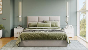 Спальня «Стелла» Белый холст, Белый Жемчуг в Нягани - nyagan.mebel-tymen.ru | фото