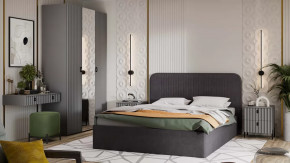 Спальня «Тиффани» Серый графит, Графит матовый в Нягани - nyagan.mebel-tymen.ru | фото