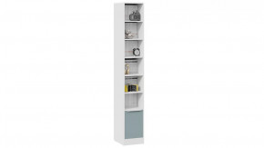 Стеллаж «Марли» Белый, Серо-голубой в Нягани - nyagan.mebel-tymen.ru | фото