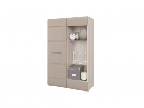 Стеллаж Ненси Ясень-Капучино глянец в Нягани - nyagan.mebel-tymen.ru | фото