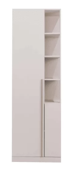 Стеллаж Николь 21.2 Кашемир в Нягани - nyagan.mebel-tymen.ru | фото