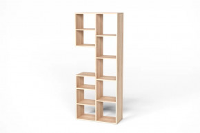 Стеллаж Элемент-2 дуб сонома Герда в Нягани - nyagan.mebel-tymen.ru | фото