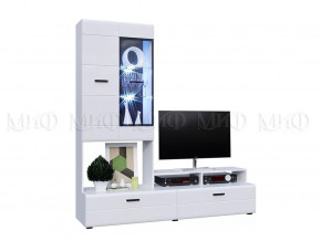 Стенка центр Нэнси New МДФ в Нягани - nyagan.mebel-tymen.ru | фото