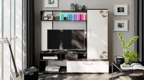 Стенка «Сиена» Венге Цаво/Дуб Молочный в Нягани - nyagan.mebel-tymen.ru | фото