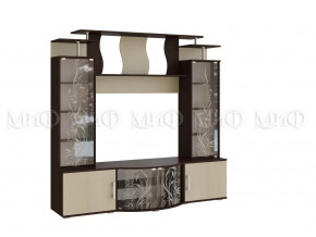 Стенка Виста Дуб беленый/Венге в Нягани - nyagan.mebel-tymen.ru | фото