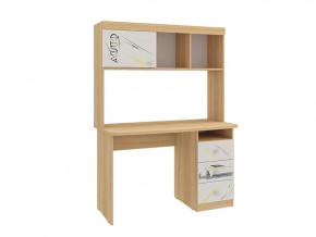 Стол Форсаж дуб сонома/белый в Нягани - nyagan.mebel-tymen.ru | фото