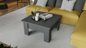 Стол журнальный тип 10 Графит Серый в Нягани - nyagan.mebel-tymen.ru | фото