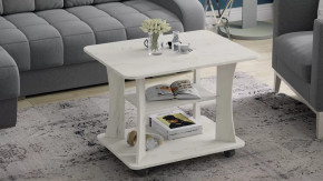 Стол журнальный Тип 8 Дуб крафт белый в Нягани - nyagan.mebel-tymen.ru | фото