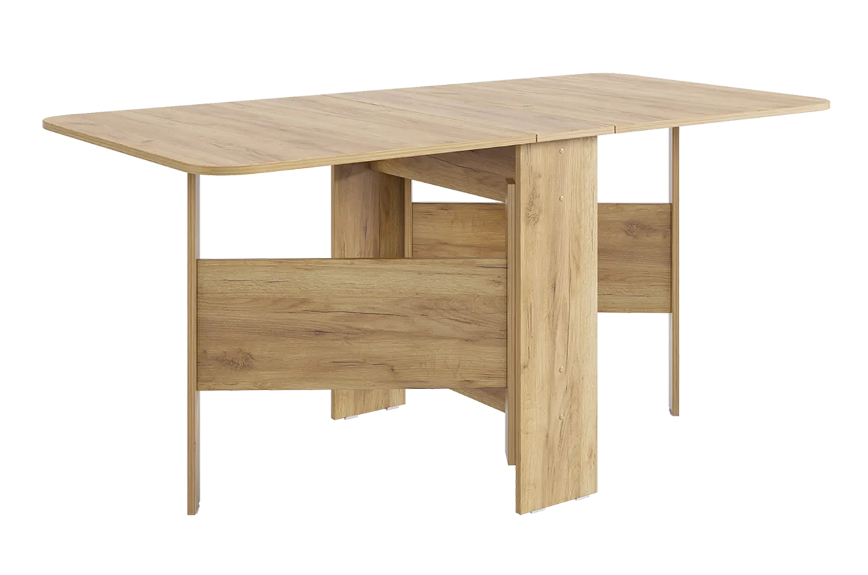 Стол-книжка раскладной Мечта 2 (дуб крафт золотой/дуб крафт золотой) в Нягани - nyagan.mebel-tymen.ru | фото