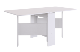 Стол-книжка раскладной Мечта 2 (белое дерево/белое дерево) в Нягани - nyagan.mebel-tymen.ru | фото