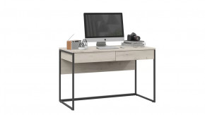 Стол компьютерный «Лофт» тип 2 Черный/Дуб крафт белый в Нягани - nyagan.mebel-tymen.ru | фото