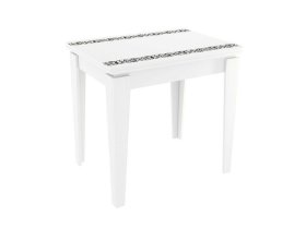 Стол обеденный раскладной Фантазия белый в Нягани - nyagan.mebel-tymen.ru | фото