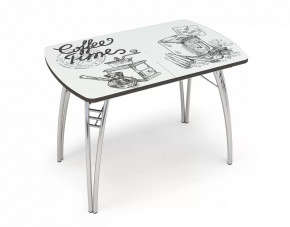 Стол обеденный COFFEE TIME (подстолье паук) в Нягани - nyagan.mebel-tymen.ru | фото