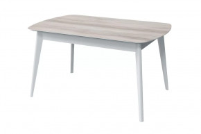 Стол обеденный Прайм, бора бора/белый в Нягани - nyagan.mebel-tymen.ru | фото