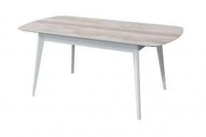 Стол обеденный Прайм раздвижной, бора бора/белый в Нягани - nyagan.mebel-tymen.ru | фото