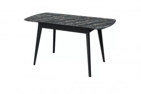 Стол обеденный Прайм раздвижной, луанда/черный в Нягани - nyagan.mebel-tymen.ru | фото