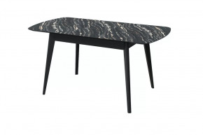 Стол обеденный Прайм раздвижной, луанда/черный в Нягани - nyagan.mebel-tymen.ru | фото