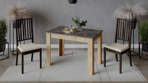 Стол обеденный «Промо» тип 2 Дуб Крафт золотой/Ателье темное в Нягани - nyagan.mebel-tymen.ru | фото