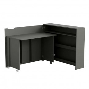 Стол письменный Графит Luis НК-мебель в Нягани - nyagan.mebel-tymen.ru | фото