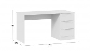 Стол письменный «Марли» Тип 2 Белый в Нягани - nyagan.mebel-tymen.ru | фото