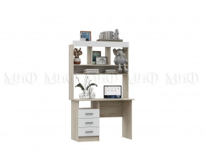 Стол письменный Мартина ЛДСП с надстройкой в Нягани - nyagan.mebel-tymen.ru | фото