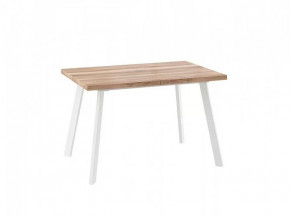 Стол раздвижной Borg-120, дуб каньон/белый в Нягани - nyagan.mebel-tymen.ru | фото