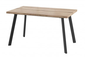 Стол раздвижной Borg-140, дуб каньон/черный в Нягани - nyagan.mebel-tymen.ru | фото