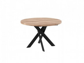 Стол раздвижной RONALDO-120, дуб каньон/черный в Нягани - nyagan.mebel-tymen.ru | фото