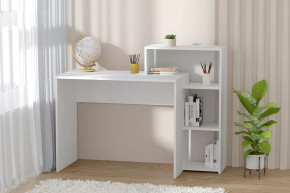 Стол с полкой, 1253 мм, белый Диал в Нягани - nyagan.mebel-tymen.ru | фото