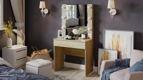 Стол туалетный «Марго» Дуб Крафт золотой в Нягани - nyagan.mebel-tymen.ru | фото