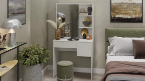 Стол туалетный «Вайт» Белый Ясень в Нягани - nyagan.mebel-tymen.ru | фото