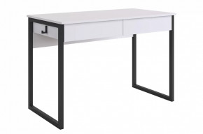 Стол Юниор белое дерево/черный муар в Нягани - nyagan.mebel-tymen.ru | фото