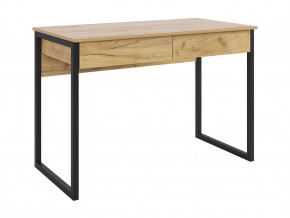 Стол Юниор дуб крафт золотой/черный муар в Нягани - nyagan.mebel-tymen.ru | фото