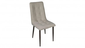 Стул «Фредо»  Черный муар, Микровелюр BRENDY Creame в Нягани - nyagan.mebel-tymen.ru | фото