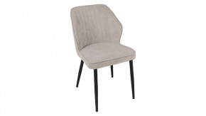 Стул «Крис» Черный муар, Микровелюр BRENDY Creame в Нягани - nyagan.mebel-tymen.ru | фото