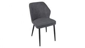 Стул «Крис» Черный муар, Микровелюр BRENDY Graphite в Нягани - nyagan.mebel-tymen.ru | фото