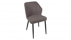 Стул «Крис» Черный муар, Микровелюр BRENDY Latte в Нягани - nyagan.mebel-tymen.ru | фото