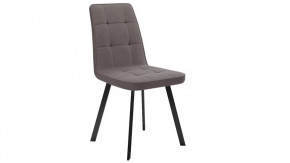 Стул «Рони»  Черный муар, Микровелюр BRENDY Latte в Нягани - nyagan.mebel-tymen.ru | фото