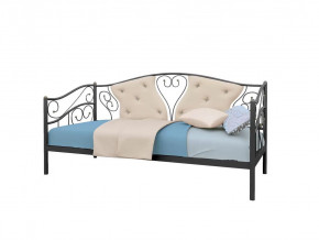 Тахта металлическая Юлия черная в Нягани - nyagan.mebel-tymen.ru | фото