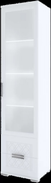 Тиффани гостиная М07 Пенал-витрина в Нягани - nyagan.mebel-tymen.ru | фото